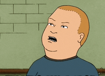 A Cartoon Of King Of The Hill Saying I Dont Know You GIF