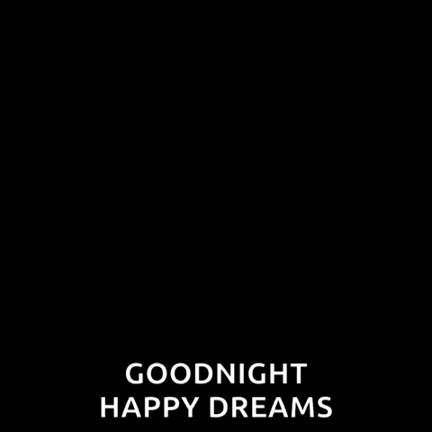 A Cartoon Of Snoopy Saying You Can Goodnight Happy Dreams . GIF