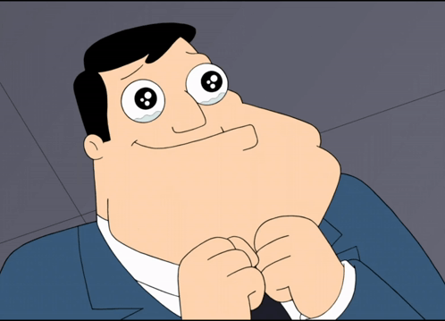 Cartoon Stan Smith Smiling GIF