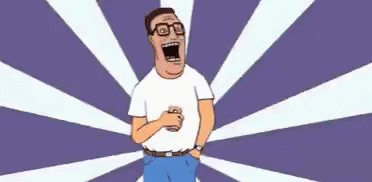 A Cartoon Of Three Men Standing Next To A Wooden Fence . GIF