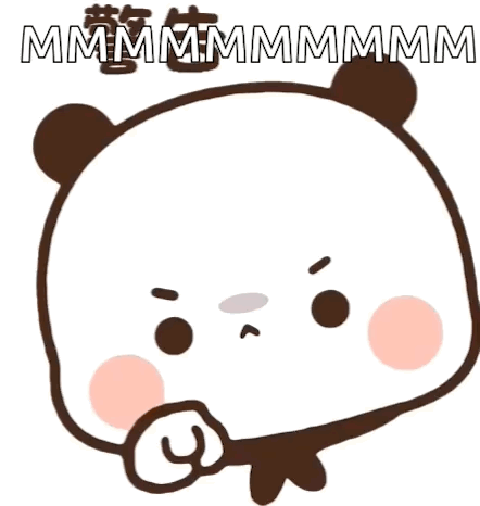 A Cartoon Panda Bear Is Making A Funny Face And Making A Funny Face . GIF