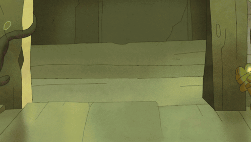 A Cartoon Says How 'S It Going With A Purple Cartoon Character GIF