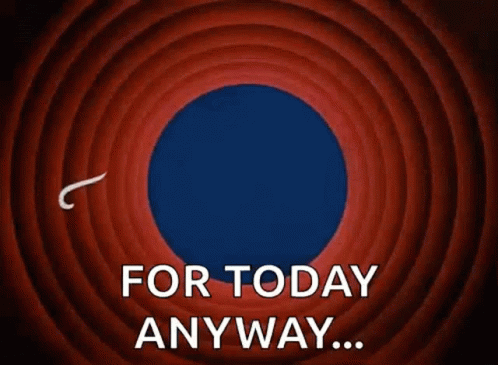 A Cartoon Says That All Folks For Today Anyway GIF