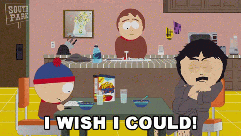 A Cartoon Scene From South Park With The Words I Wish I Could On The Bottom GIF