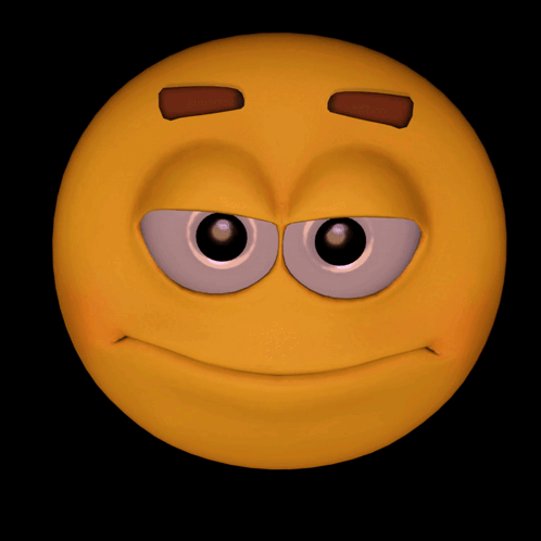 a cartoon smiley face with a big smile and big teeth