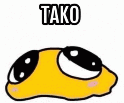 A Cartoon Smiley Face With Black Eyes And The Name Luka Written Below It . GIF