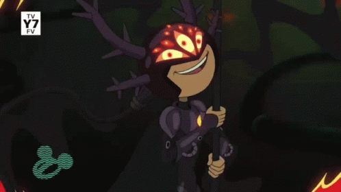 A Cartoon With A Disney Logo On The Bottom Left GIF