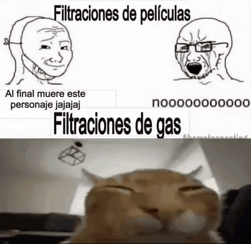 A Cat Is Laying Down Next To A Cartoon Of A Man And A Cartoon Of A Woman . GIF
