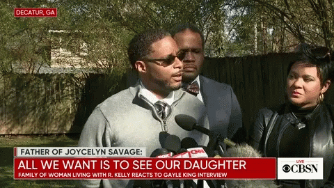 A Cbsn News Report About Joycelyn Savage And Her Daughter GIF
