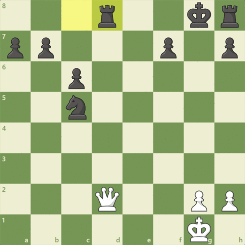 A Chess Board With A Horse And A Crown In The Center GIF
