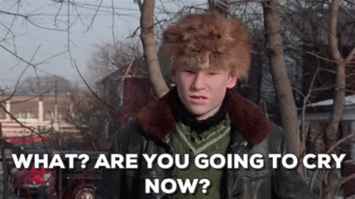 A Christmas Story Are You Going To Cry Now GIF