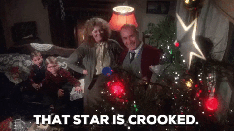 A Christmas Story Family Decorate Christmas Tree GIF