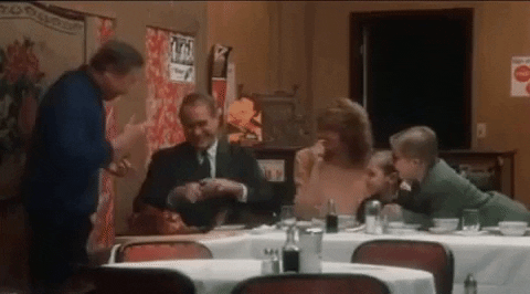 A Christmas Story Family Dinner GIF