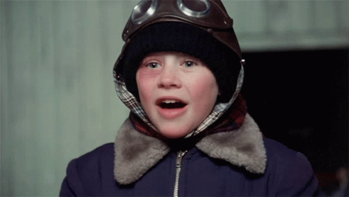 A Christmas Story Flick Shh GIF