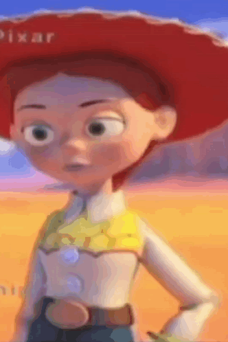 A Close Up Of A Cartoon Character From The Movie Toy Story GIF