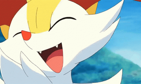 Laughing Cartoon Character With Open Mouth GIF