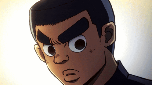 A Close Up Of A Cartoon Character 'S Face GIF