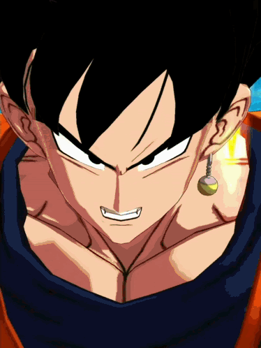 A Close Up Of A Cartoon Character 'S Face With A Screw In His Ear GIF