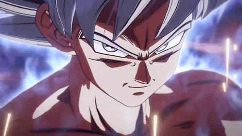 A Close Up Of A Cartoon Character 'S Face With A Serious Look On His Face GIF