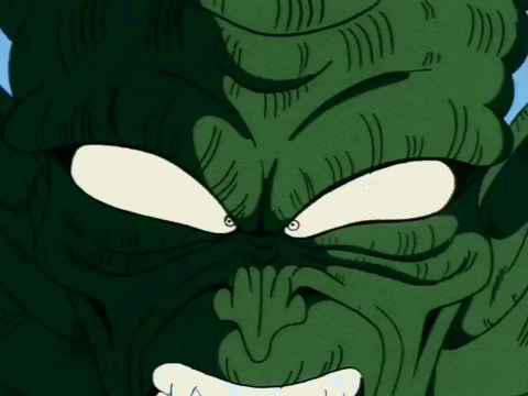 A Close Up Of A Cartoon Character 'S Face With Big Eyes GIF