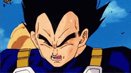 A Close Up Of A Cartoon Character 'S Face With His Mouth Open . GIF