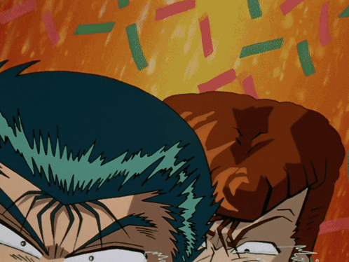 A Close Up Of A Cartoon Character 'S Face With Tears Running Down His Face GIF