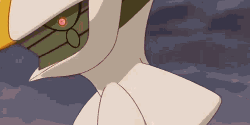 A Close Up Of A Cartoon Character 'S Head And Neck GIF