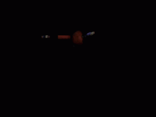 A Close Up Of A Cartoon Character 'S Mouth With A Black Background GIF