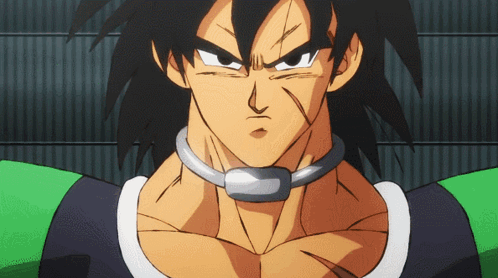 A Close Up Of A Cartoon Character Wearing A Collar GIF