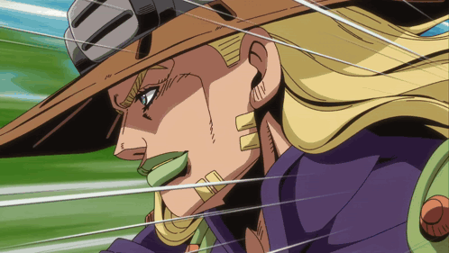 A Close Up Of A Cartoon Character Wearing A Hat With The Number 10 On It GIF