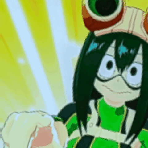 A Close Up Of A Cartoon Character Wearing A Helmet And Goggles Holding Something . GIF