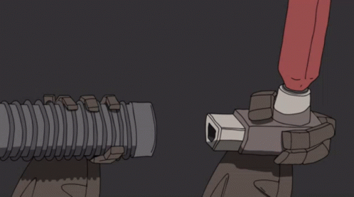 A Close Up Of A Cartoon Character With A Beard GIF