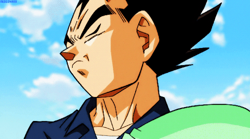 A Close Up Of A Cartoon Character With A Blue Sky In The Background And A Watermark That Starts With The Letter R GIF
