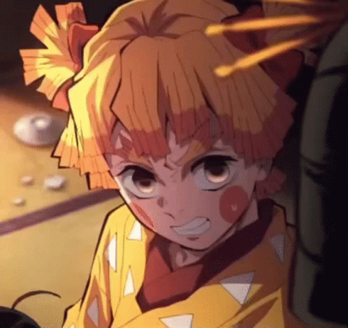 A Close Up Of A Cartoon Character With A Bow In His Hair And A Yellow Shirt . GIF