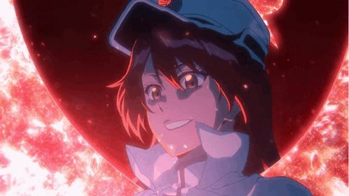 A Close Up Of A Cartoon Character With A Hat On GIF