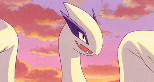 A Close Up Of A Cartoon Character With A Heart On Her Chest GIF