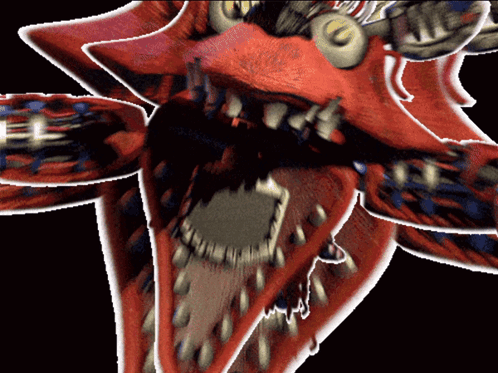 A Close Up Of A Cartoon Character With A Huge Mouth GIF