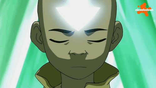 A Close Up Of A Cartoon Character With A Nickelodeon Logo Behind Him GIF