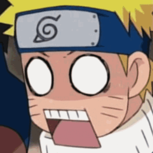 A Close Up Of A Cartoon Character With A Surprised Look On His Face GIF