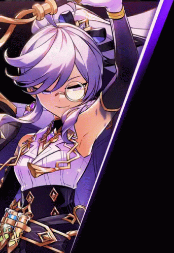 A Close Up Of A Cartoon Character With A Sword GIF