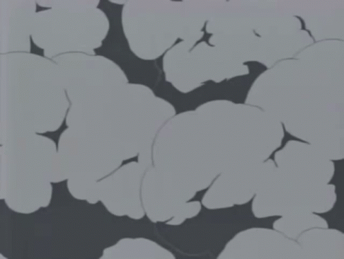 A Close Up Of A Cartoon Character With Her Eyes Closed . GIF
