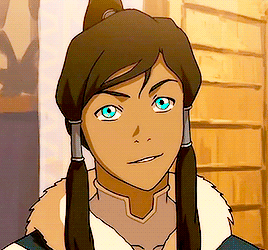 A Close Up Of A Cartoon Girl With Blue Eyes GIF