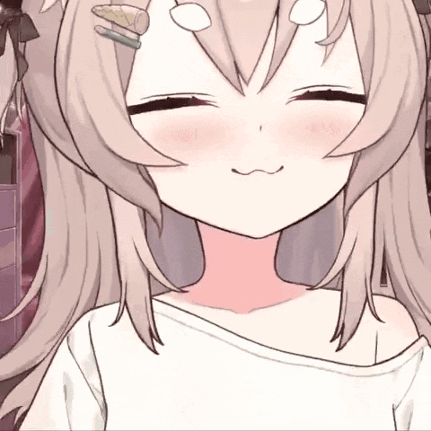 A Close Up Of A Cartoon Girl With Long Hair Making A Funny Face . GIF