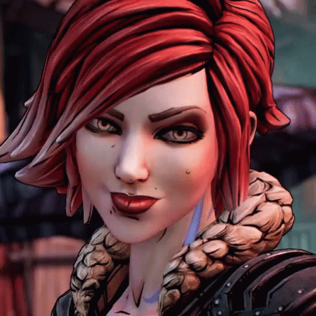 A Close Up Of A Cartoon Woman 'S Face With Red Hair GIF