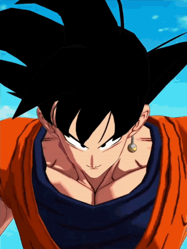 A Close Up Of A Dragon Ball Z Character GIF