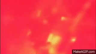 A Close Up Of A Flame Coming Out Of A Candle On Make A GIF