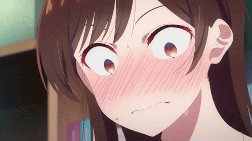 A Close Up Of A Girl Making A Face GIF