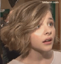 A Close Up Of A Girl 'S Face With A Loldamn.com Watermark On The Bottom GIF