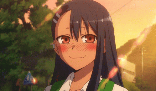 A Close Up Of A Girl 'S Face With A Sign In The Background That Says ' A ' GIF