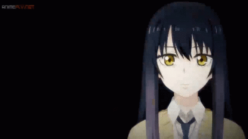 A Close Up Of A Girl 'S Face With Animeflv.net In The Upper Left Corner GIF